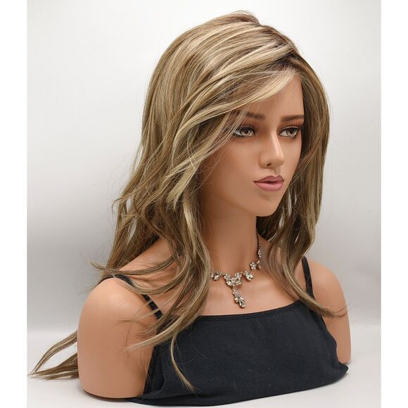 Runway Rehearsal wig by Raquel Welch, RL10/22SS Shaded Iced Cappuccino, NEW main image 8